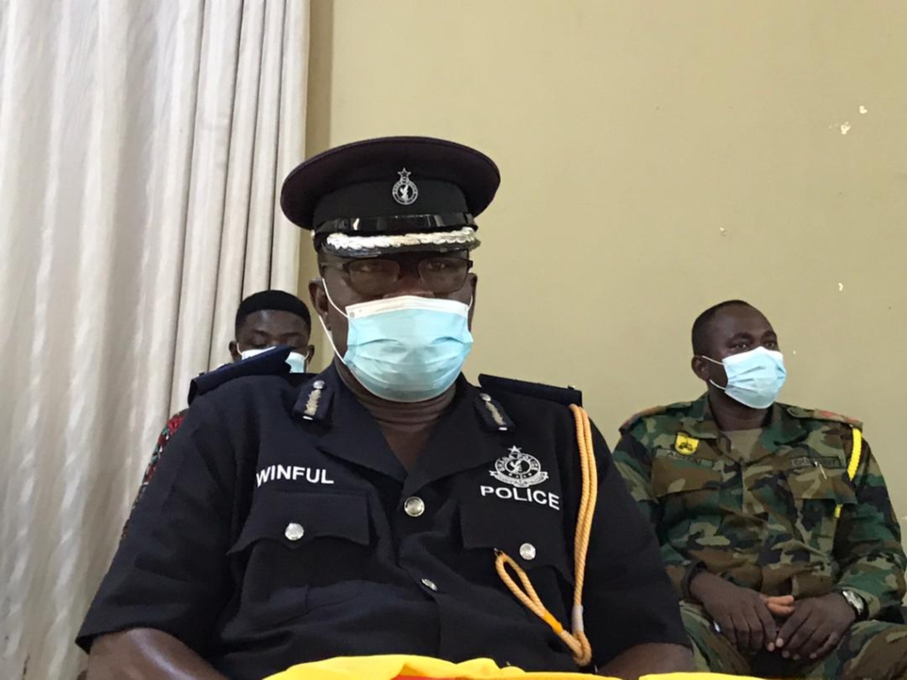 Police in Bono East arrest two suspected armed robbers Police in Bono East arrest two suspected armed robbers