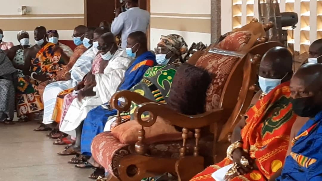 Sunyani will get fair share of development -President assures chiefs