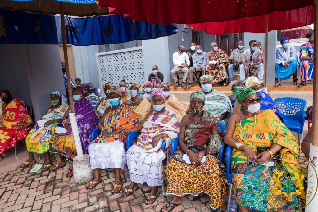 'Berekum's transformation; a result of your leadership' – Berekum Omanhene to Akufo-Addo