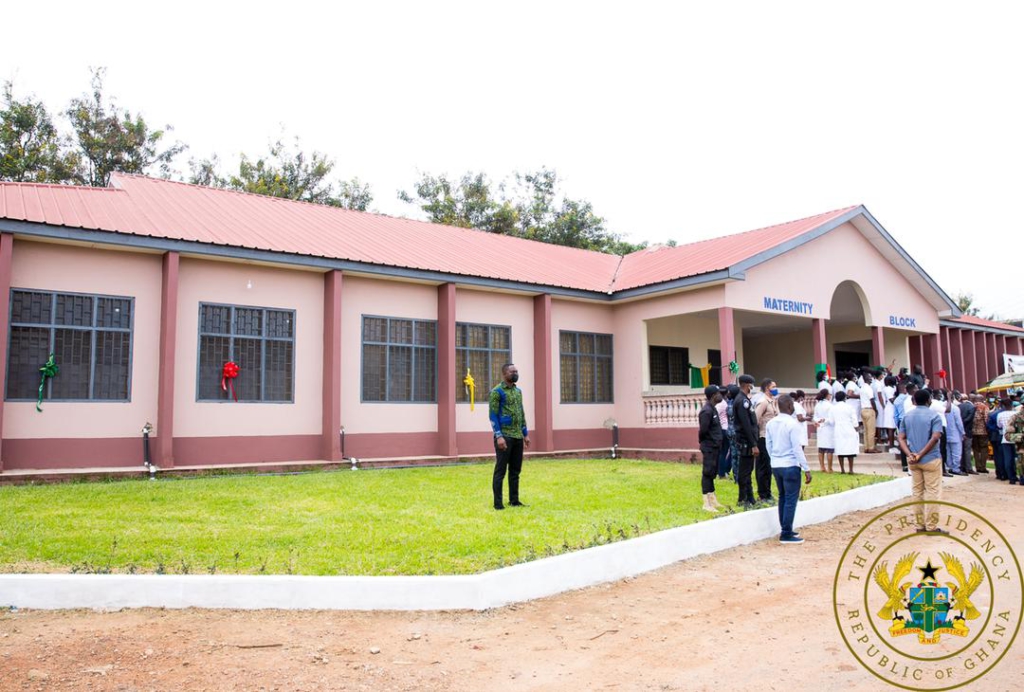 Akufo-Addo commissions Bono Region Fire Service Headquarters; Sunyani Hospital maternity block