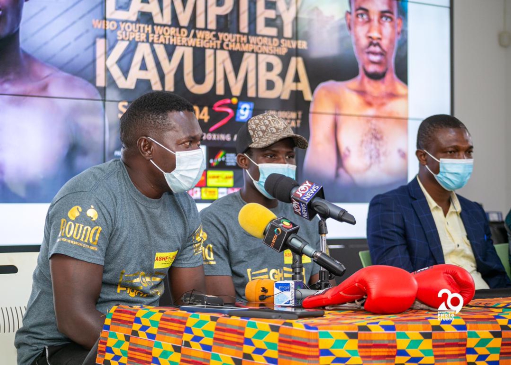 WBO/WBC Super Featherweight bout: Lamptey promises KO against Kayumba