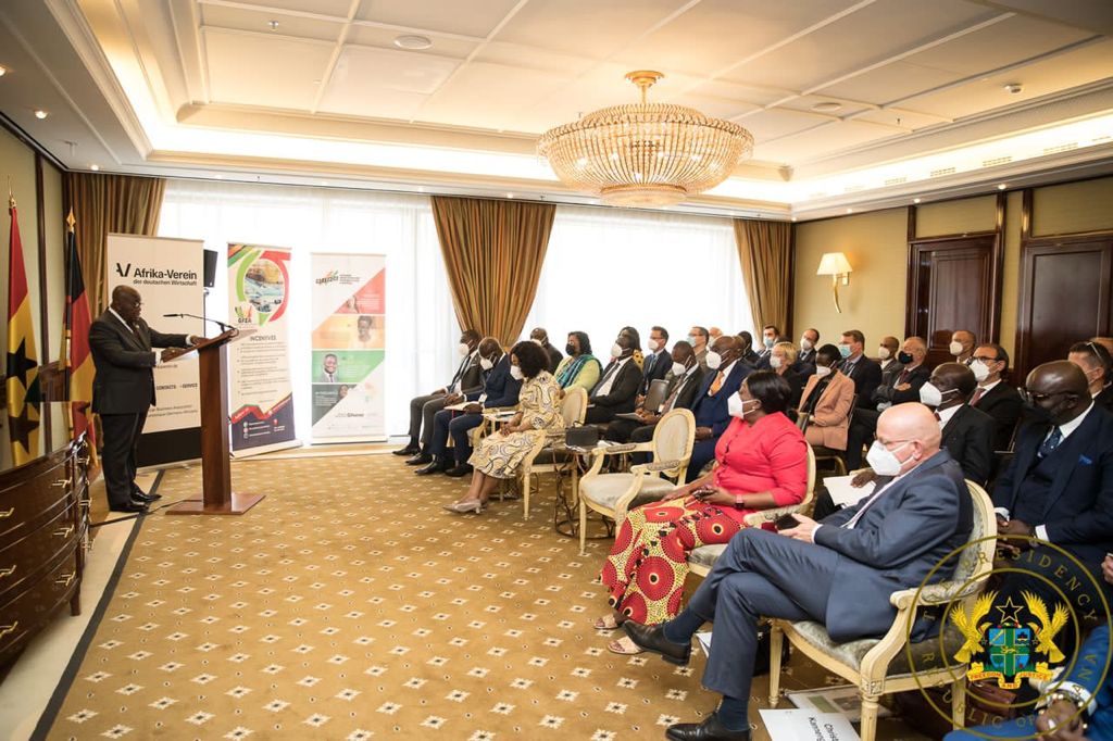 Ghana protects legitimate investments, economy rebounding – Akufo-Addo to German investors