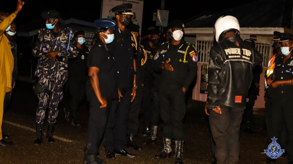 Dampare embarks on 60-hour ground operational tour in Bono East region Dampare embarks on 60-hour ground operational tour in Bono East region