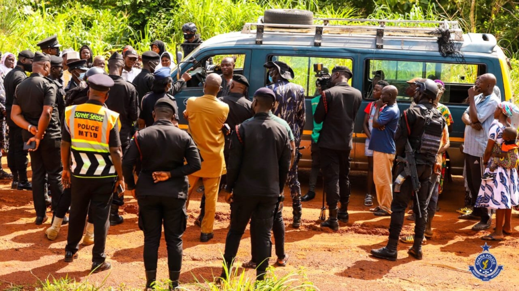 Dampare embarks on 60-hour ground operational tour in Bono East region Dampare embarks on 60-hour ground operational tour in Bono East region