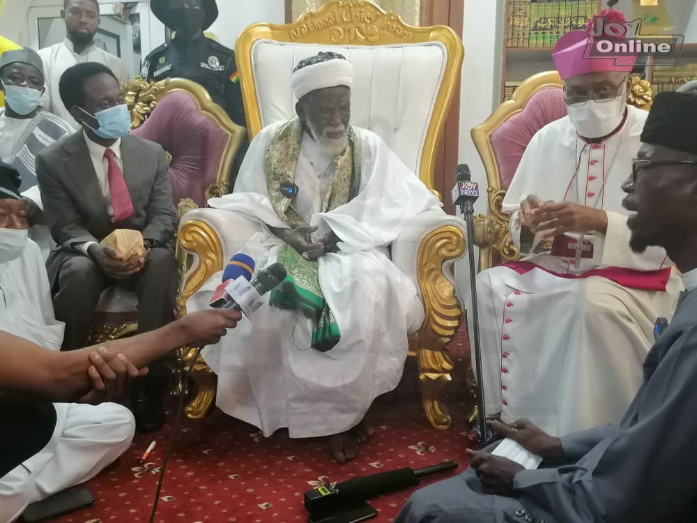 Chief Imam contributes ¢50k towards construction of National Cathedral