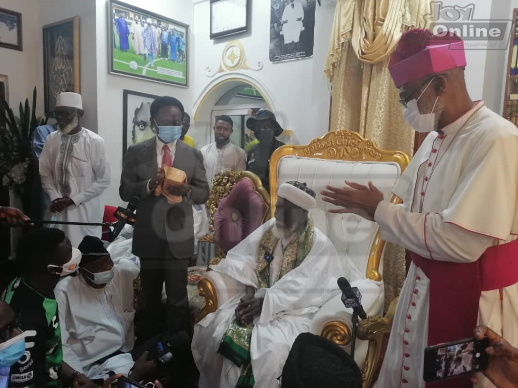 Chief Imam contributes ¢50k towards construction of National Cathedral