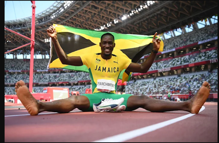 A Jamaican gold medalist tracked down the volunteer who gave him cab