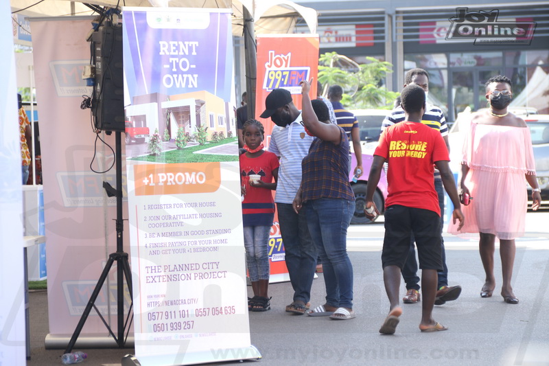 Photos: Patrons ask for extension as 1st Ecobank-JoyNews Habitat Fair 2021 mini-clinic ends