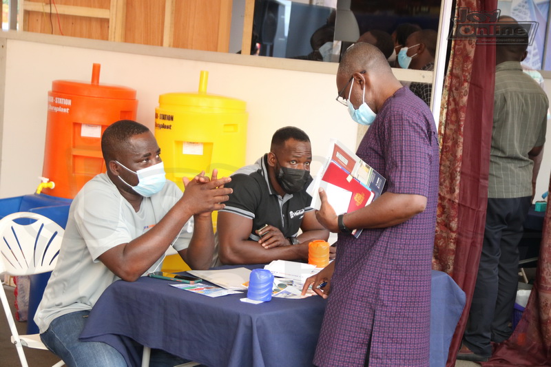 Photos: Patrons ask for extension as 1st Ecobank-JoyNews Habitat Fair 2021 mini-clinic ends