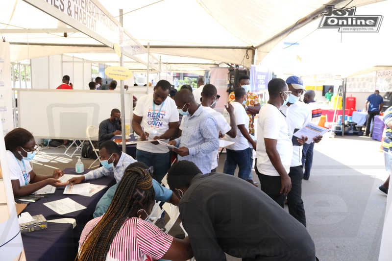 Photos: Patrons ask for extension as 1st Ecobank-JoyNews Habitat Fair 2021 mini-clinic ends