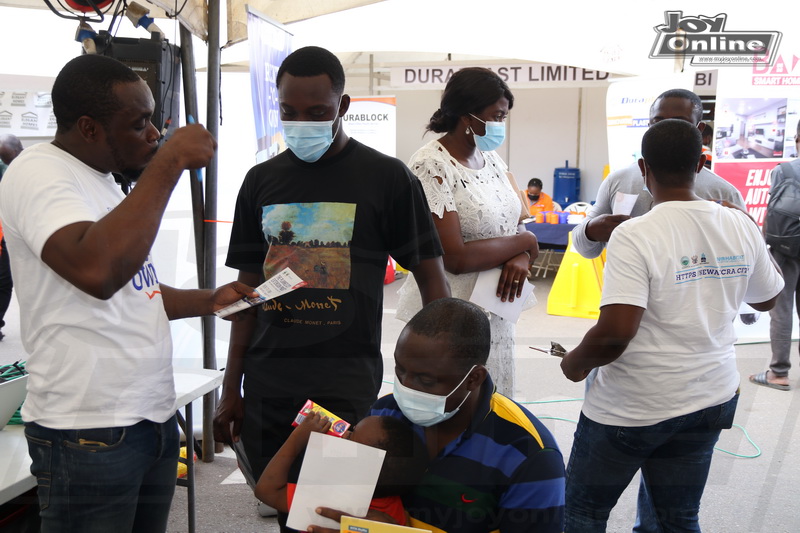 Photos: Ecobank-JoyNews Habitat Fair mini-clinic opens