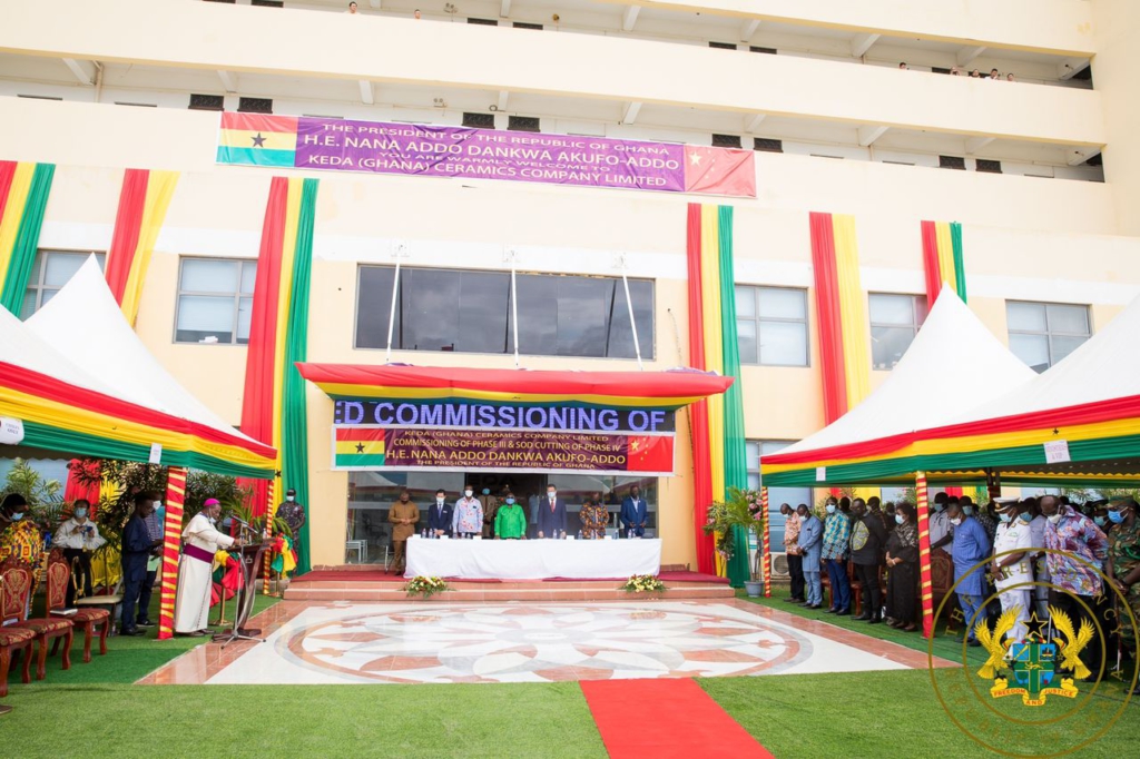 1D1F: Akufo-Addo commissions $ 2.1 million rubber processing plant 1D1F: Akufo-Addo commissions $ 2.1 million rubber processing plant