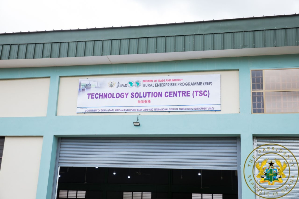 Akufo-Addo commissions ¢6.07m Hohoe Technology Solution Centre Akufo-Addo commissions ¢6.07m Hohoe Technology Solution Centre