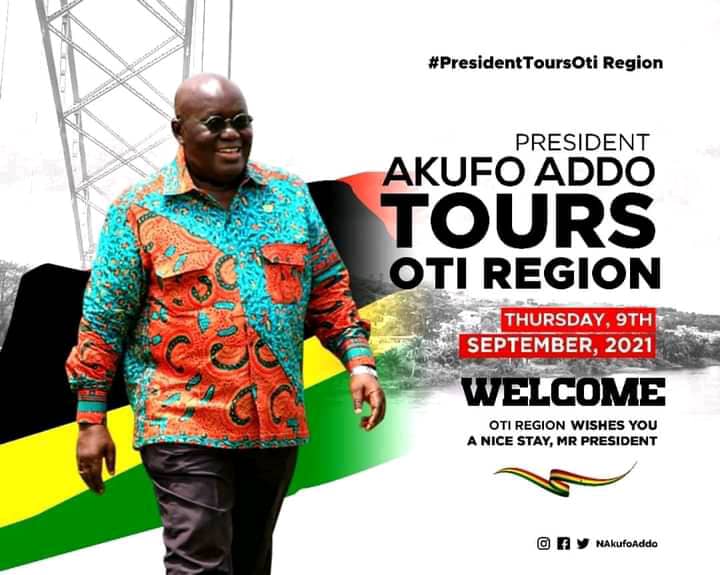 Akufo-Addo tours Oti Region