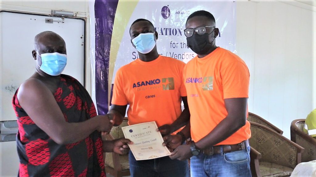 20 local businesses in Amansie Districts get trained by Asanko Gold