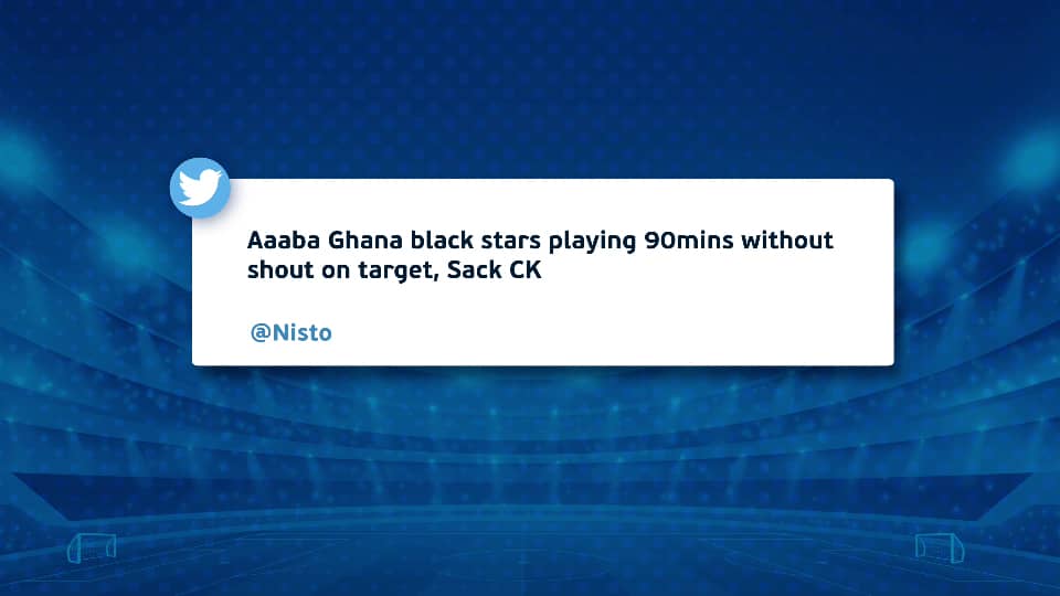 Sack CK still trends on social media as Ghanaians express dissatisfaction with performance