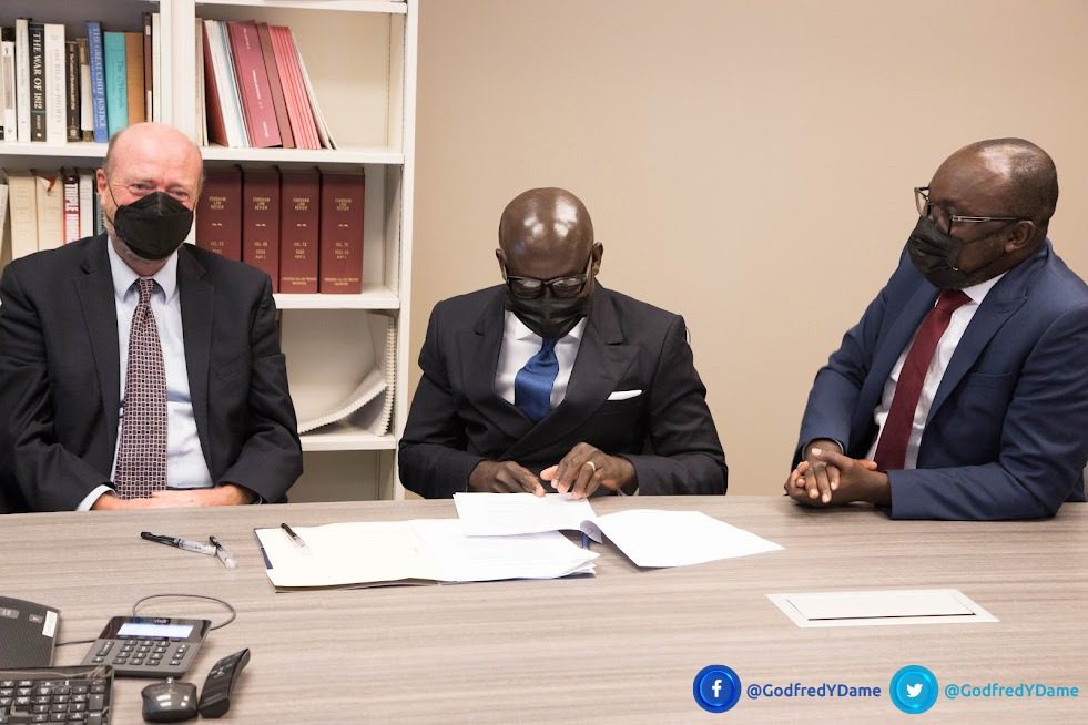 AG Godfred Dame brokers landmark scholarship agreement with Georgetown University AG Godfred Dame brokers landmark scholarship agreement with Georgetown University