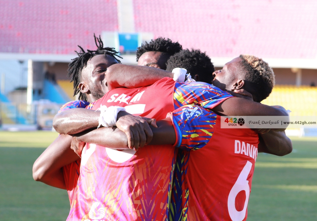 CAF CL: Hearts see off CI Kamsar thanks to two late goals CAF CL: Hearts see off CI Kamsar thanks to two late goals