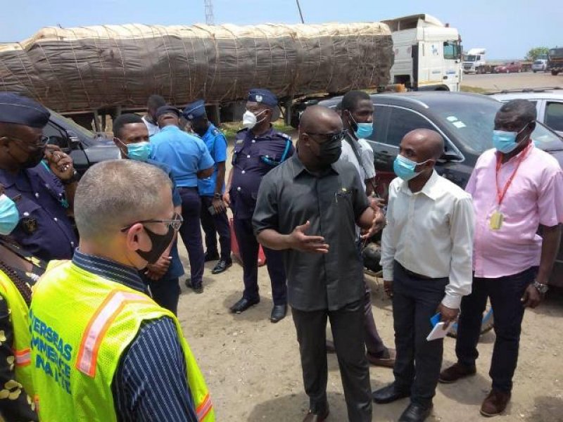 Confiscated rosewood containers handed over to National Security
