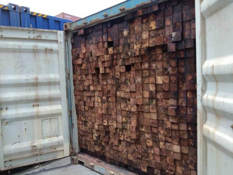 Confiscated rosewood containers handed over to National Security