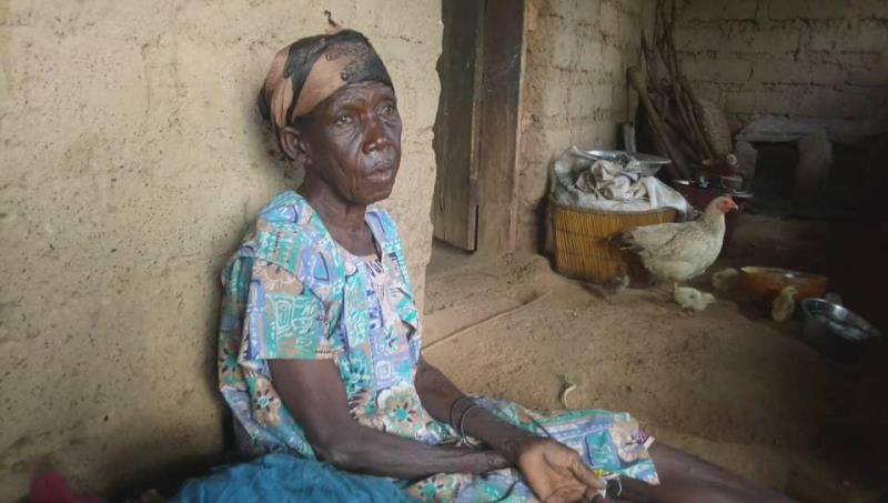 Upper West Floods: 86-year-old widow rendered homeless Upper West Floods: 86-year-old widow rendered homeless