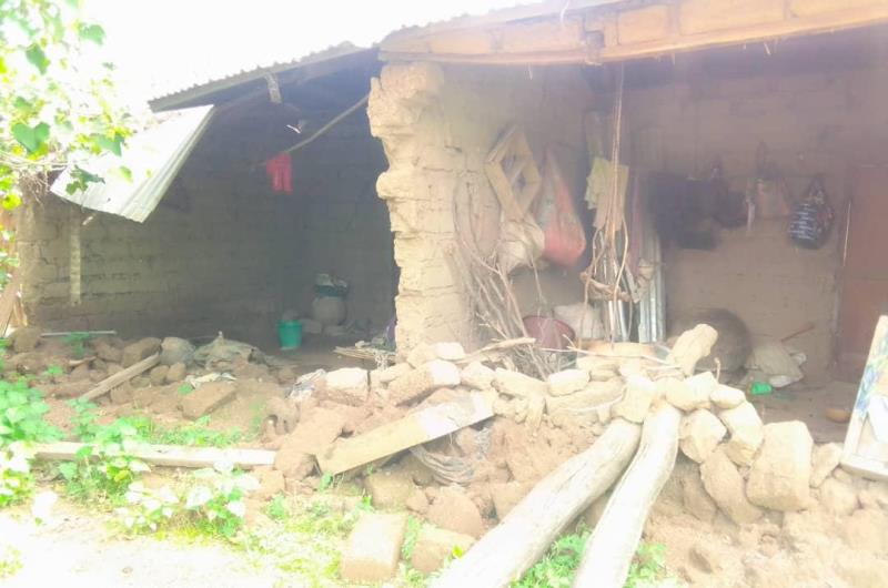Upper West Floods: 86-year-old widow rendered homeless