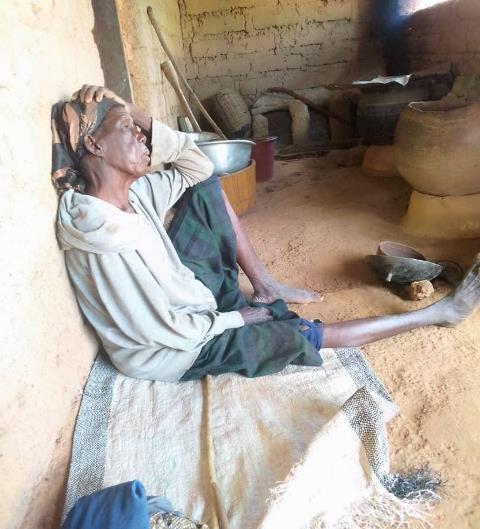 Upper West Floods: 86-year-old widow rendered homeless Upper West Floods: 86-year-old widow rendered homeless