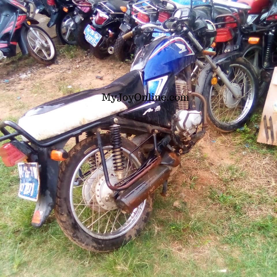 Police officer arrested for stealing motorbike at Kintampo