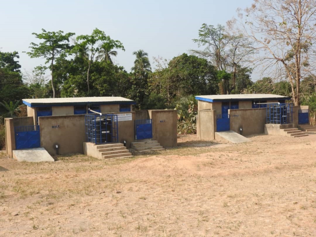 USAID’s WASH for Health Project enhances sanitation in 3 distrcits in Oti Region.