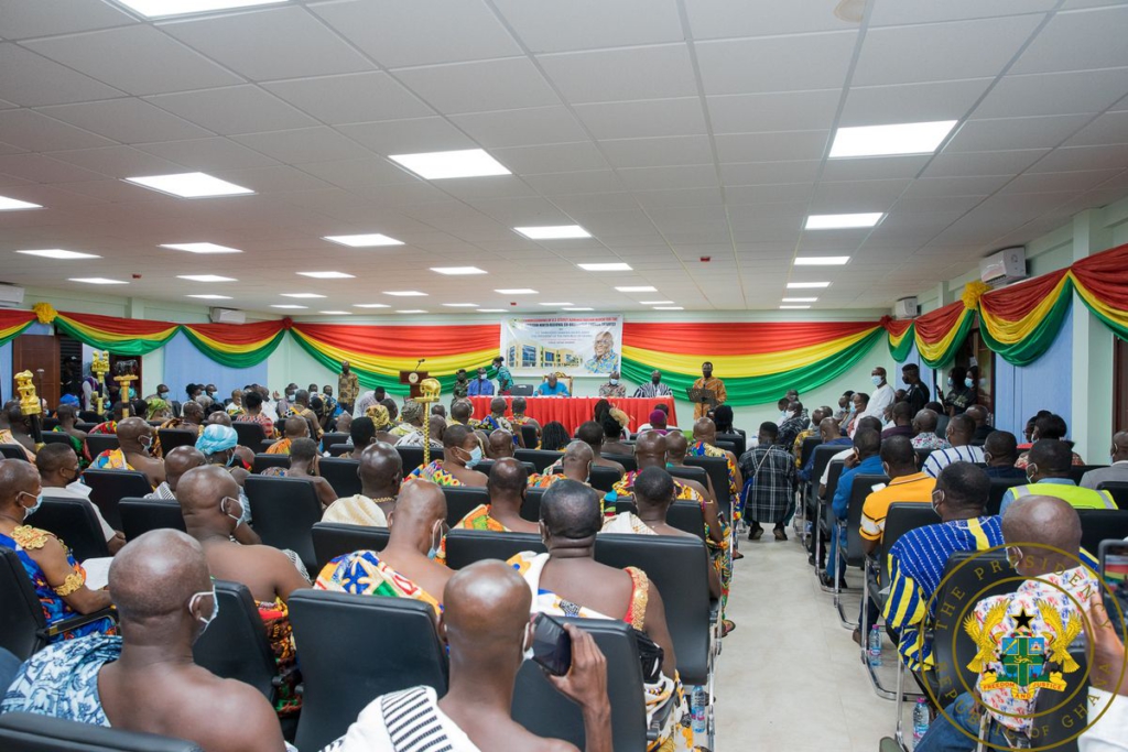 Akufo-Addo commissions new Western North RCC administration block