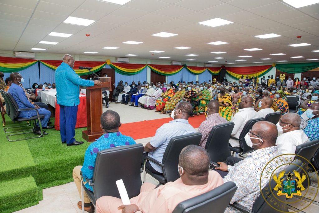 Akufo-Addo commissions new Western North RCC administration block