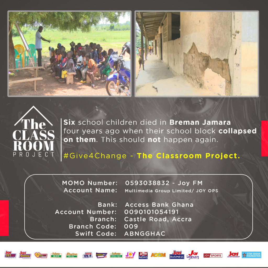 The Multimedia Group launches 'The Classroom Project' to support 2 communities rebuild weak school buildings