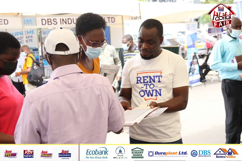 Massive turnout at first mini-clinic of 2021 JoyNews Ecobank Habitat Fair