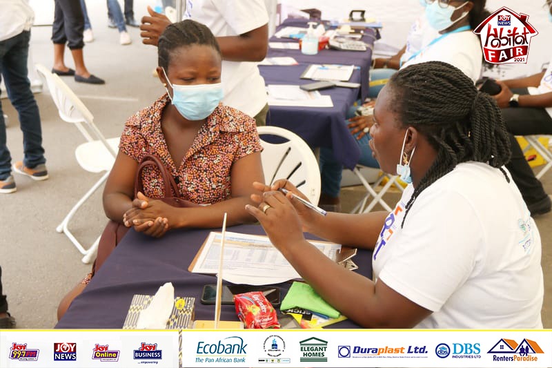 Massive turnout at first mini-clinic of 2021 JoyNews Ecobank Habitat Fair