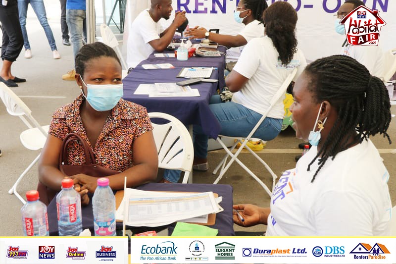 Massive turnout at first mini-clinic of 2021 JoyNews Ecobank Habitat Fair