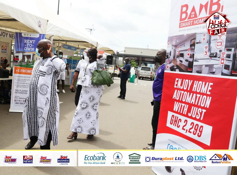 Massive turnout at first mini-clinic of 2021 JoyNews Ecobank Habitat Fair