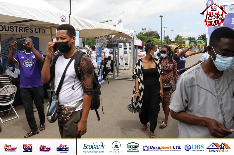 Massive turnout at first mini-clinic of 2021 JoyNews Ecobank Habitat Fair Massive turnout at first mini-clinic of 2021 JoyNews Ecobank Habitat Fair