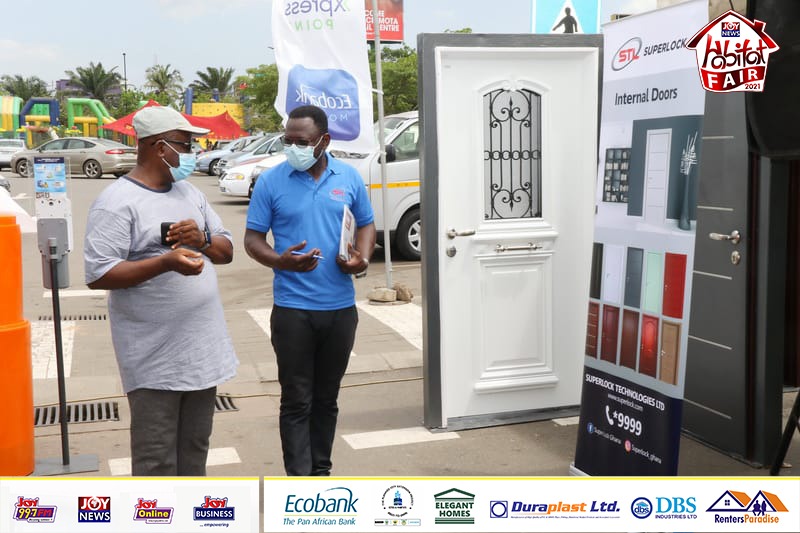 Massive turnout at first mini-clinic of 2021 JoyNews Ecobank Habitat Fair