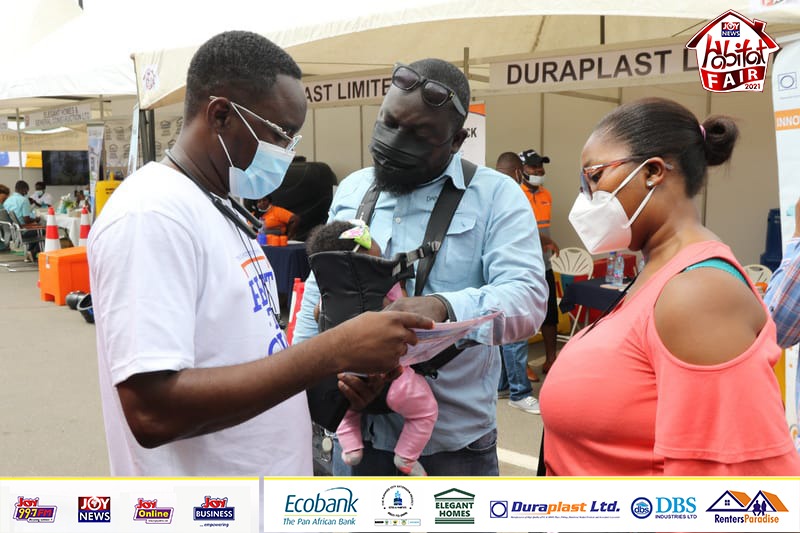 Massive turnout at first mini-clinic of 2021 JoyNews Ecobank Habitat Fair