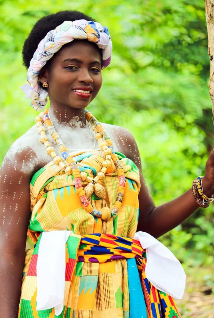Beauty and colours from Ekumfi Abor puberty rite for young females Beauty and colours from Ekumfi Abor puberty rite for young females