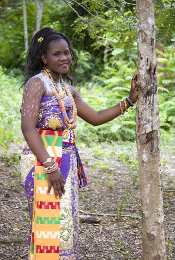 Beauty and colours from Ekumfi Abor puberty rite for young females Beauty and colours from Ekumfi Abor puberty rite for young females