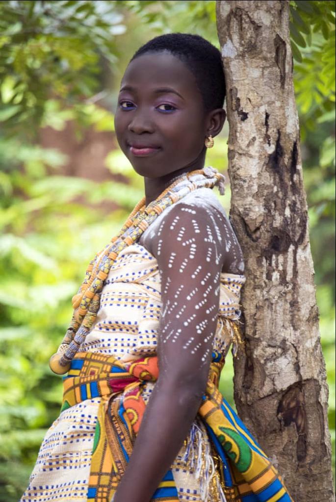 Beauty and colours from Ekumfi Abor puberty rite for young females Beauty and colours from Ekumfi Abor puberty rite for young females