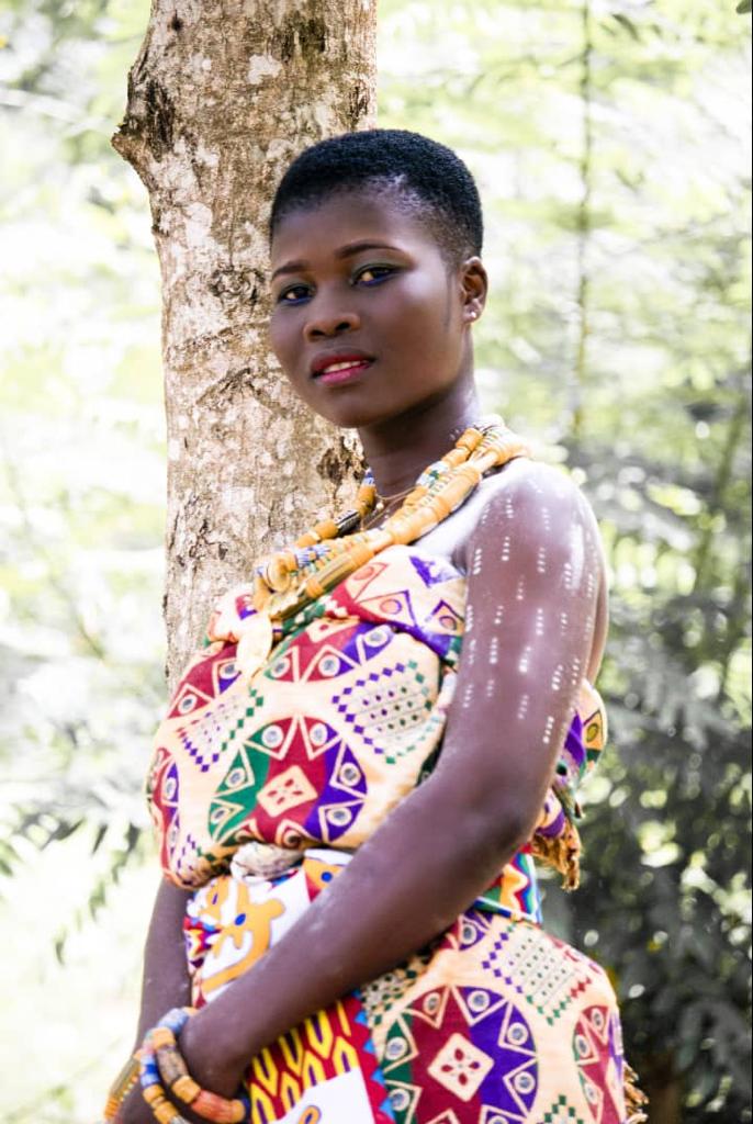 Beauty and colours from Ekumfi Abor puberty rite for young females Beauty and colours from Ekumfi Abor puberty rite for young females