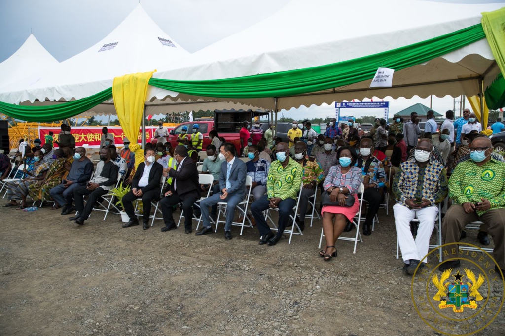 Akufo-Addo cuts sod for phase II of $60m UHAS expansion project in Ho