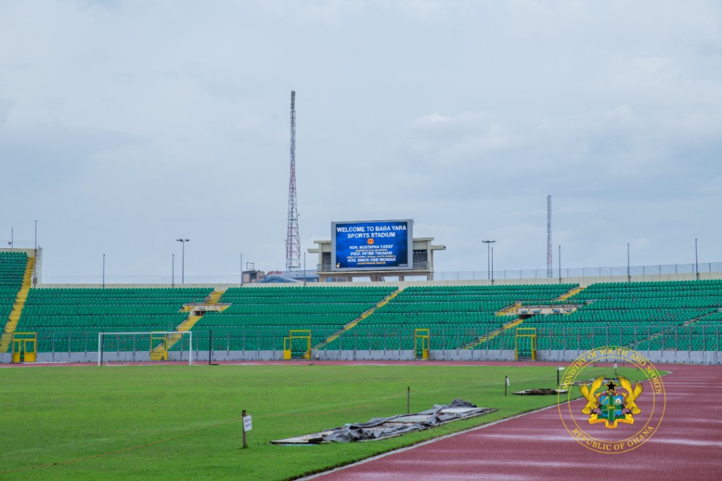 Baba Yara Sports Stadium ready for use - Sports Minister