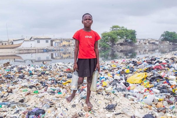 “We used to play football here, now our beach is a plastic dump” - Chorkor chokes on plastic