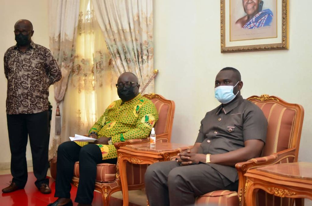 CEO of Ghana Free Zones Authority pays courtesy call on Otumfuor Osei Tutu II