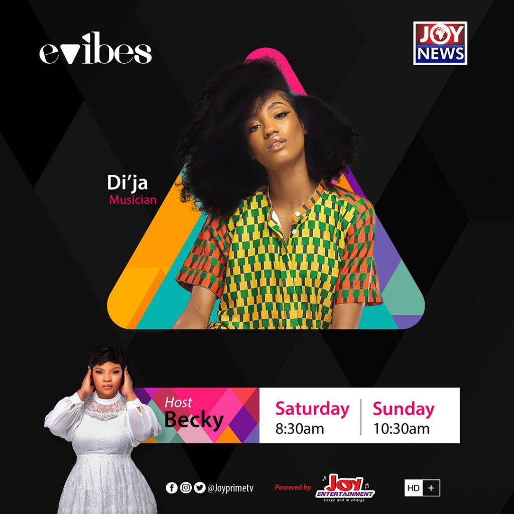 E Vibes to host Nigerian RnB star Di'Ja E Vibes to host Nigerian RnB star Di'Ja