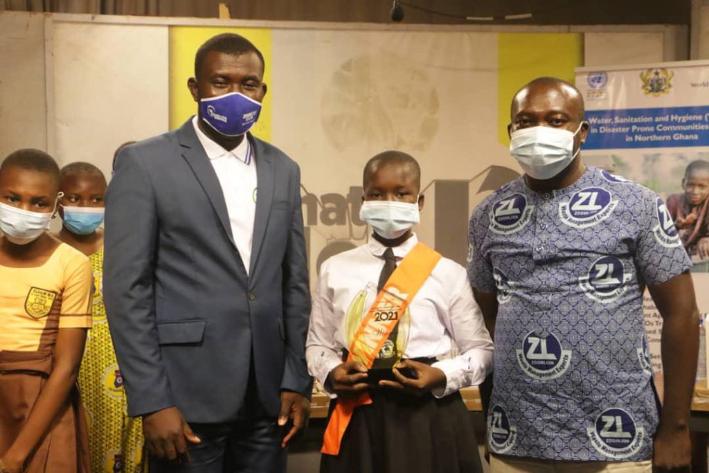Sanitation Minister outdoors 'Child Sanitation Diplomat 2021' Sanitation Minister outdoors 'Child Sanitation Diplomat 2021'