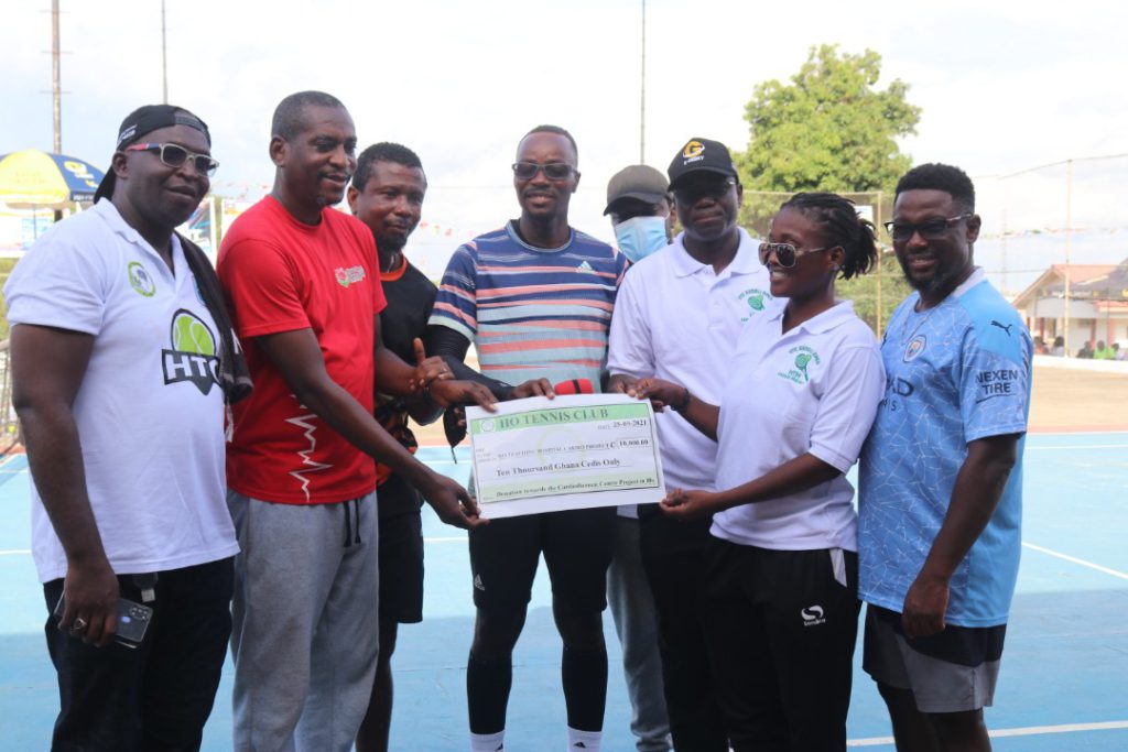 Asogli 2021 tennis tournament organized in support of the Ho University Hospital Cardiothoracic Center project